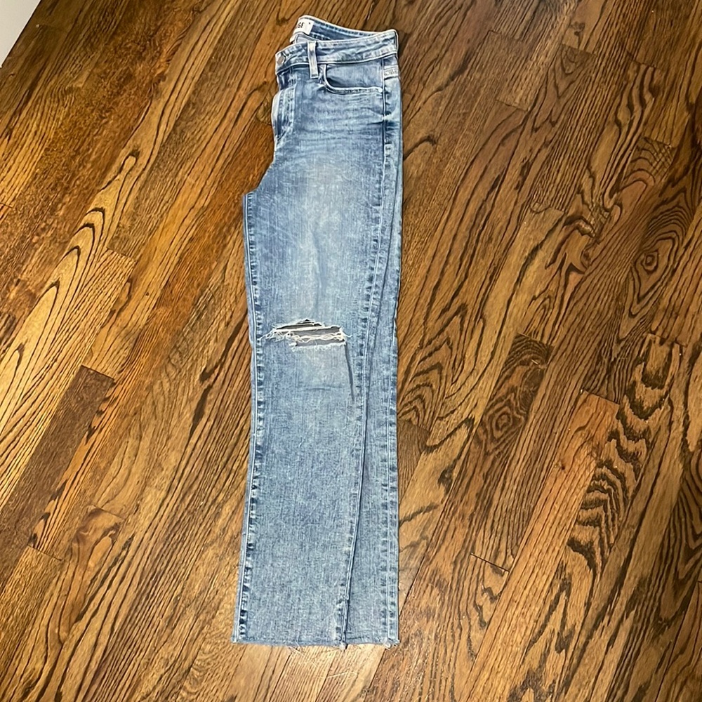 COPY - PAIGE Hoxton High Waist Raw Hem Ankle Jeans